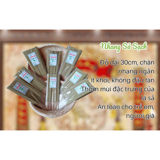 1kg nhang sả sạch ít khói