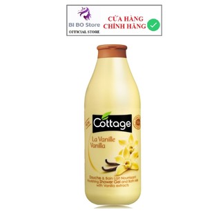 Sữa tắm trắng da cottage 750ml nhập khẩu pháp - mẫu mới