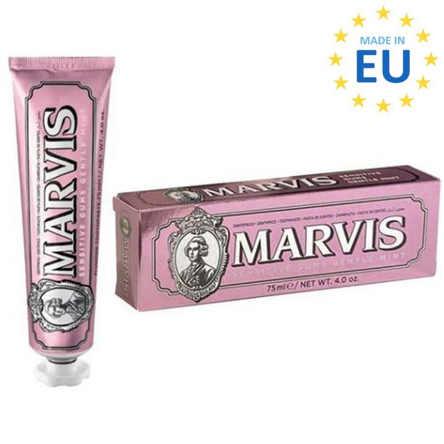 Kem đánh răng Marvis Sensitive Gums Gentle Mint Toothpaste 75ml