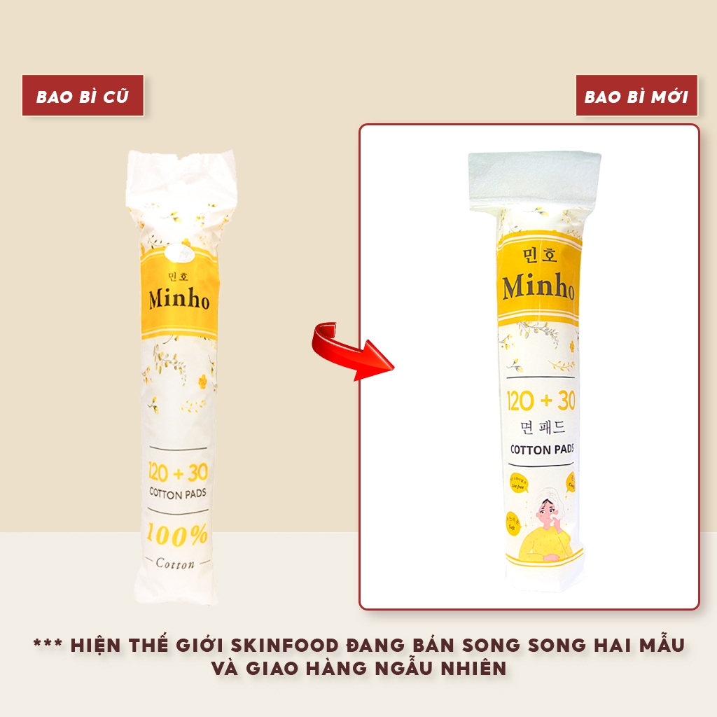 Bông Tẩy Trang Cotton Siêu Mềm Minho Cotton Pads