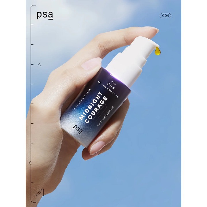 PSA Skin MIDNIGHT COURAGE RETINOID NIGHT OIL – Retinol hỗ trợ ngừa mụn