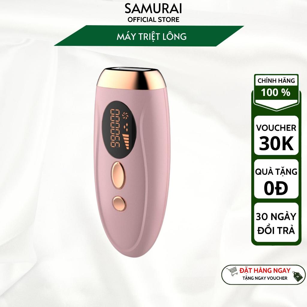 Máy Triệt Lông Cầm Tay IPL Samurai, Máy Triệt Lông Tay, Lông Nách, Vùng Kín, Triệt Lông Vĩnh Viễn Không Gây Đau Rát