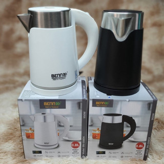 Ấm đun siêu tốc bennix bn-008ek 2 lớp cao cấp 0.8lit bảo hành 24 tháng