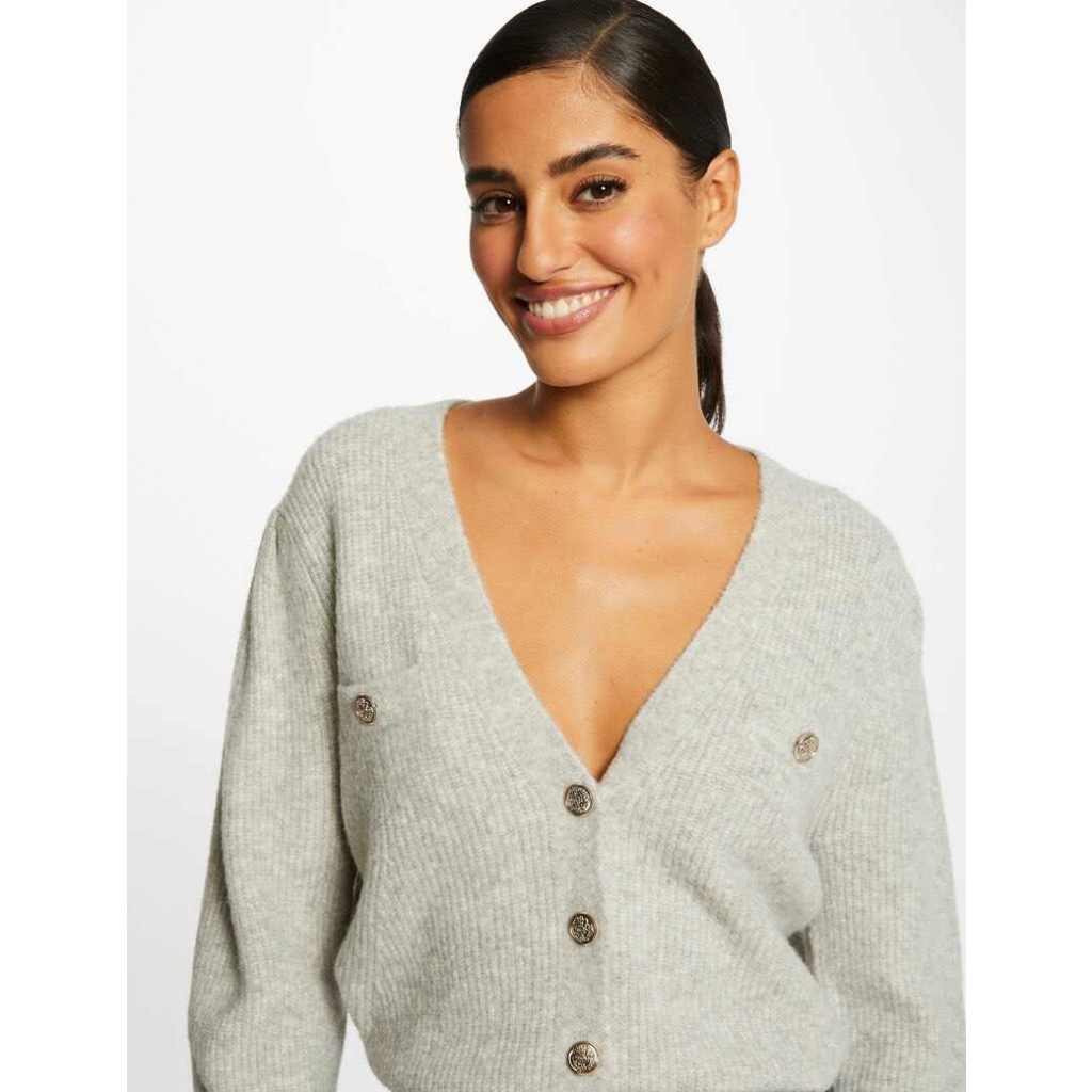 CARDIGAN MORGAN KHUY VÀNG CHẤT LEN XÔP NHẸ MỀM MIN