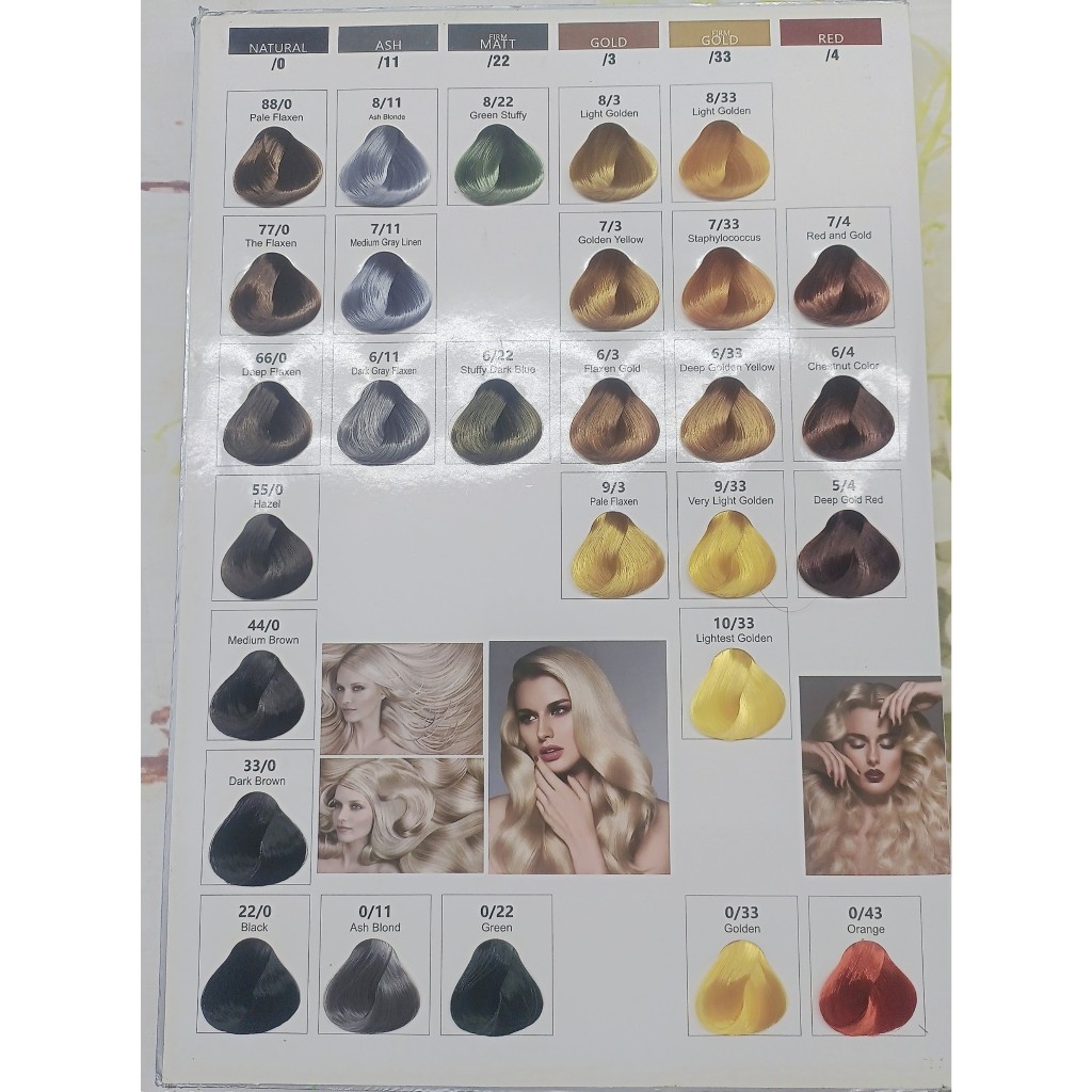 Kem Nhuộm Tóc Collagen Nataki 100gr