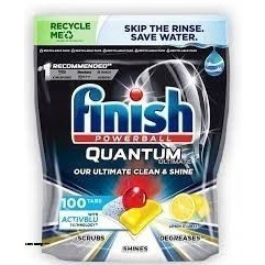 Viên rửa bát cao cấp Finish Quantum  - Ultimate 100v (Hàng Đức)