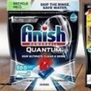 Túi 100 viên rửa chén Finish Quantum Ultimate (Dành cho thị trường Đức – Hàng siêu cao cấp với 16x