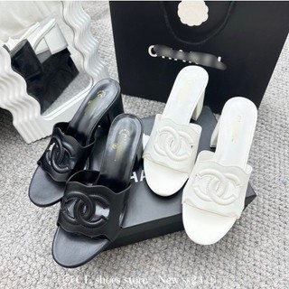 Guốc 5 phân da mịn cao cấp phun phụ kiện