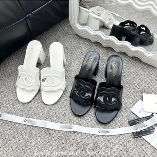 Guốc 5 phân da mịn cao cấp phun phụ kiện