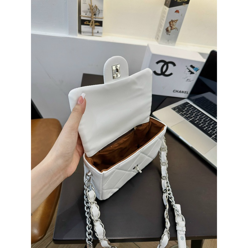 Túi xách nữ Cha Neo chần trán sz20cm