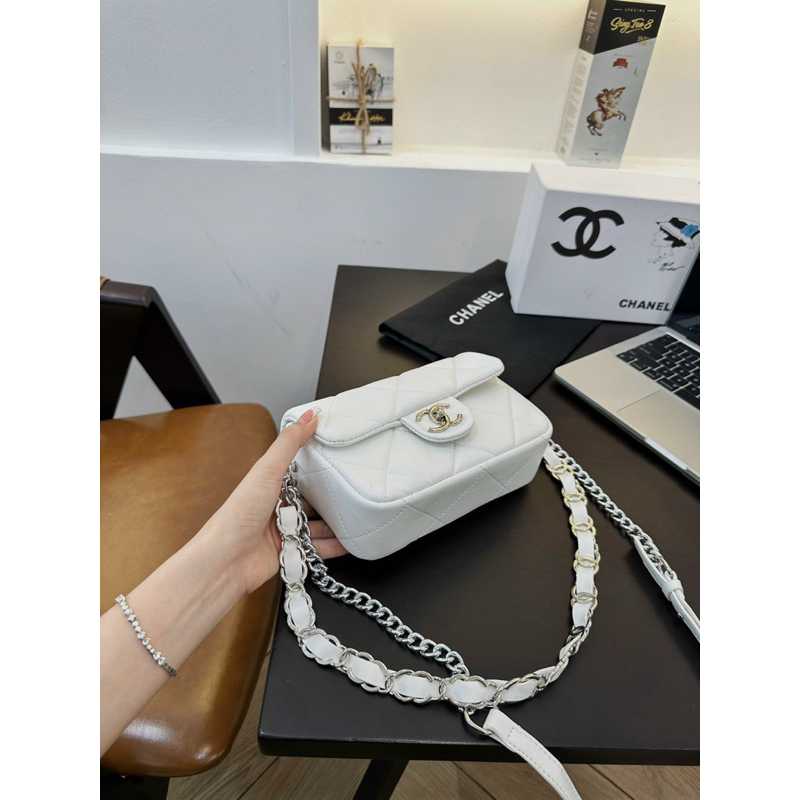 Túi xách nữ Cha Neo chần trán sz20cm