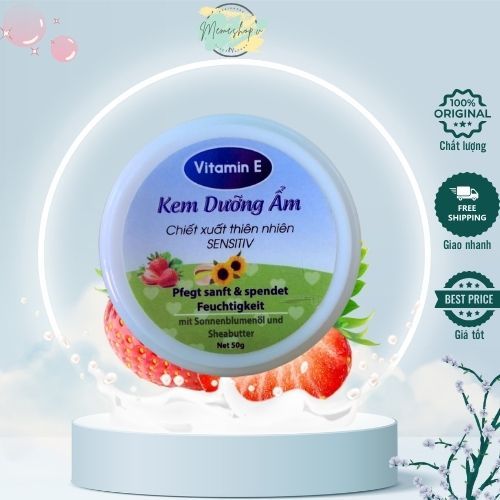 Kem nẻ chống khô da, nứt nẻ chân tay Vitamin E 50g, Chăm sóc da, chống nhăn, chống lão hóa, mềm mịn da | BigBuy360 - bigbuy360.vn