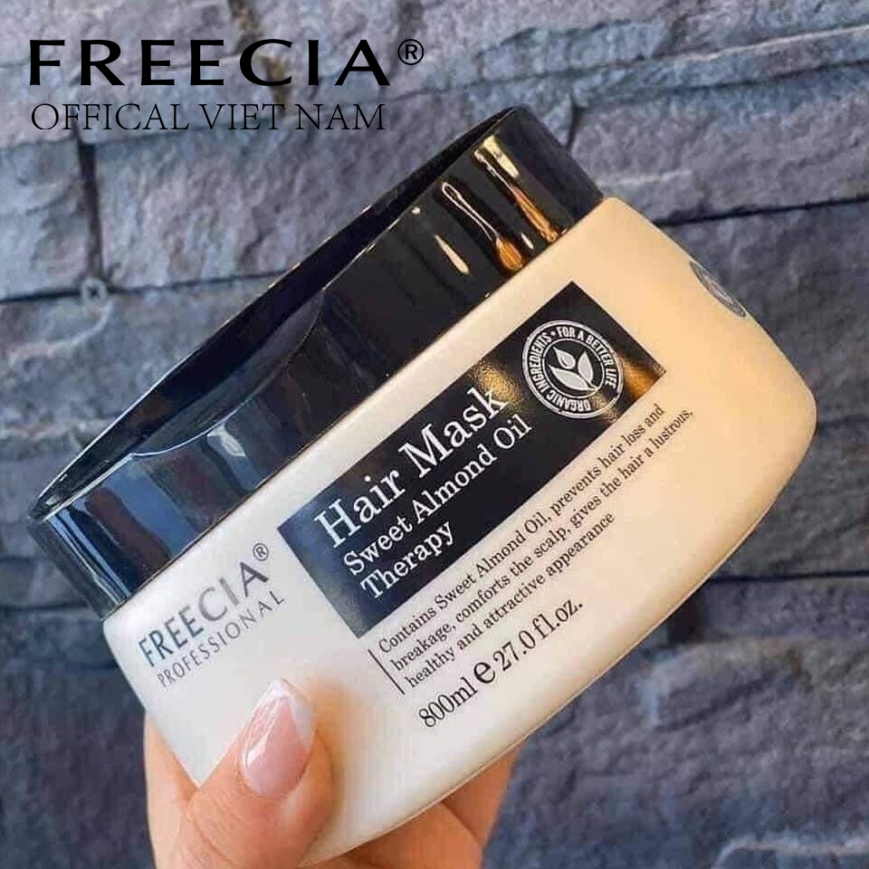 Dầu hấp tóc FREECIA Hair Mark hạnh nhân 800gr