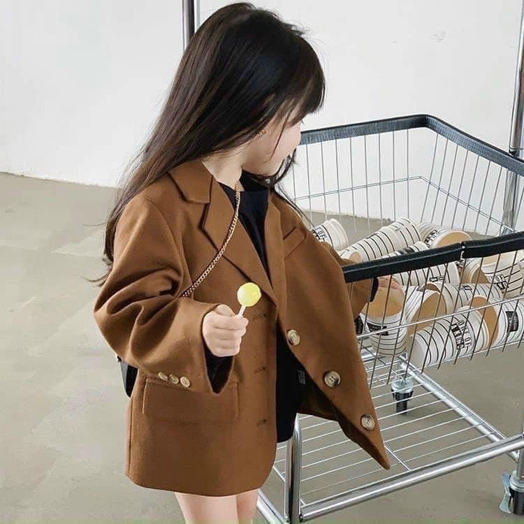 ÁO VEST 2 MÀU CHO BÉ GÁI