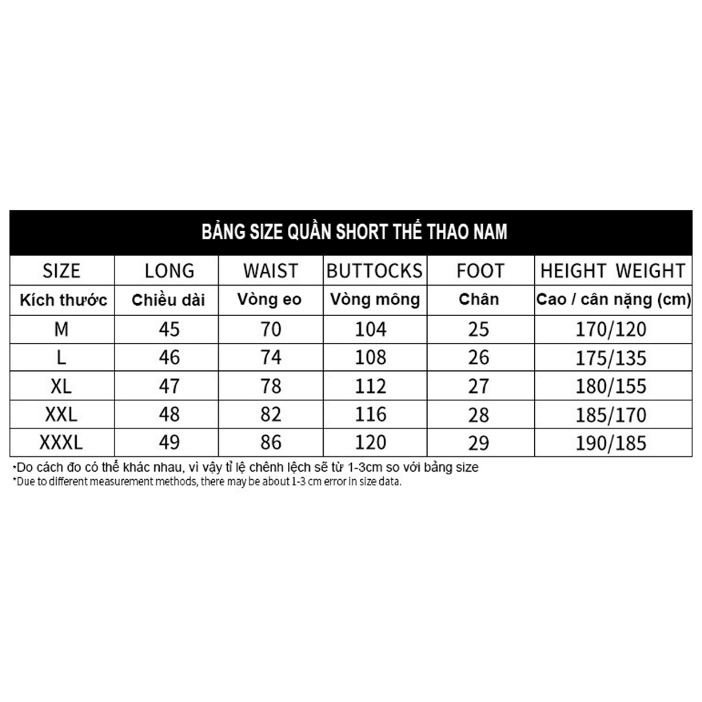 Quần short thể theo nam chất vải thấm hút mồ hôi nhanh Sportslink