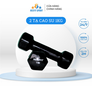 Bộ 2 tạ tay cao su Reefit 1kg