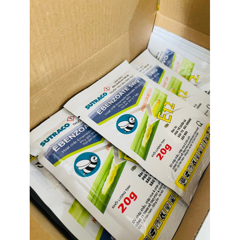 Thuốc trừ sâu sinh học Emamectin Benzoate - Đặc trị sâu tơ, sâu khoang, sâu keo, sâu cuốn lá