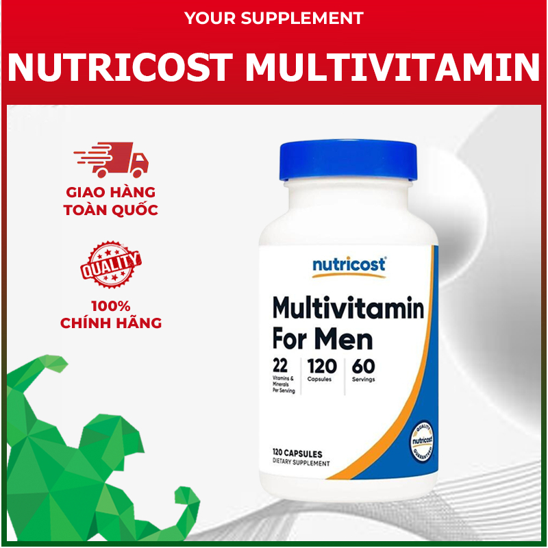 Nutricost Multivitamin For Men - 120v