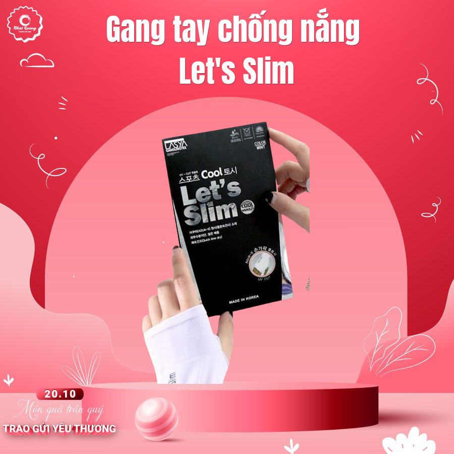 Găng Tay Chống Nắng Hàn Quốc Let’s Slim