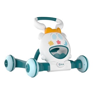 Xe đẩy cho bé tập đi Mămmy siêu cá tính, dễ mang đi và có nhạc - Màu xanh