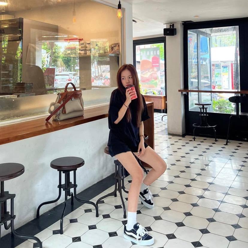 Giày Vans Knu Skool Chính Hãng🔴SIMPLE SNEAKER🔴 Giầy Vans Knu Skool White Black Siêu Phẩm 2023 Auth