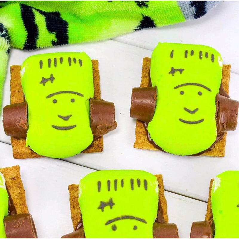 🎃Kẹo Peeps Halloween Marshmallow Pumpkins - 1.5oz/3ct / Kẹo mallow bí ngô , con ma ,hulk ...👻🙀 42gr..