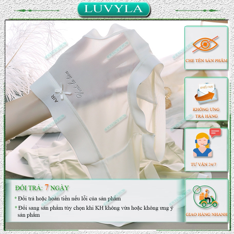 Quần lót nữ su đúc thun lạnh kháng khuẩn cao cấp tàng hình LUVYLA QLS10