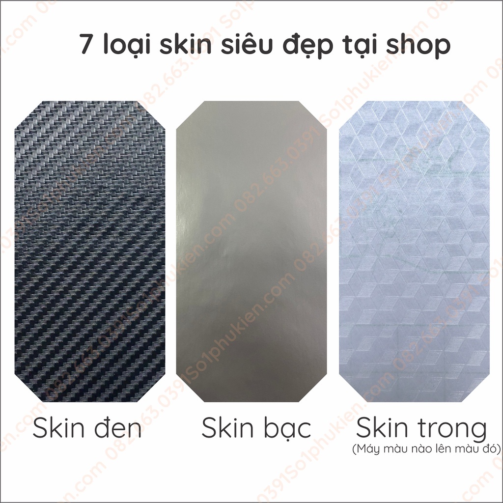 Miếng dán mặt lưng kèm cam skin carbon Samsung Galaxy A20s/ A20/ A20e