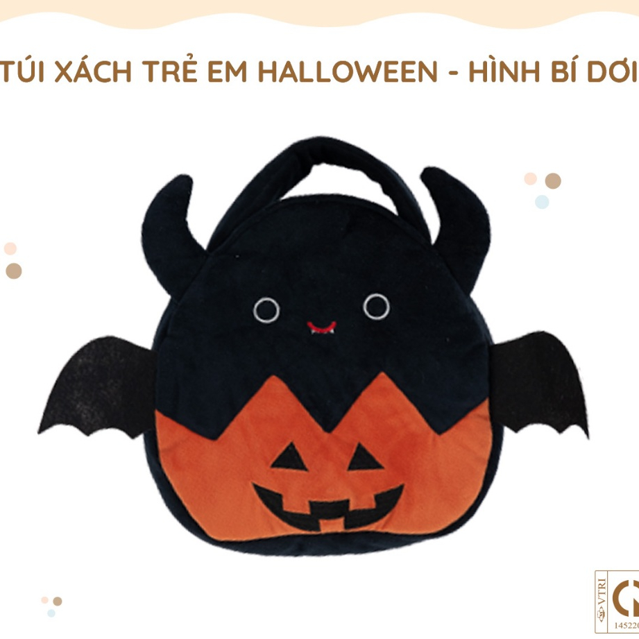 Túi Xách Đựng Kẹo Trẻ Em Phong Cách Halloween Dễ Thương Khang Home - Phụ Kiện Halloween Collection 2023