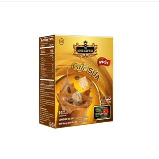 Cà phê sữa King Coffee 3in1 240g (10 gói x 24g)