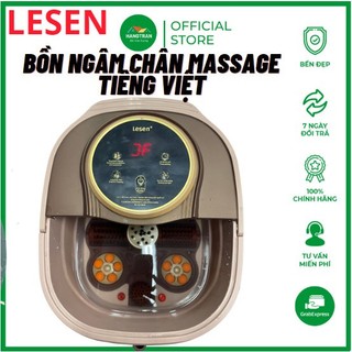 Bồn Ngâm Chân Massage , Máy Ngâm Chân Massage Chân Chính Hãng Lesen,Cải Thiện Giấc Ngủ Cho Gia Đình
