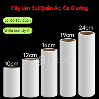 Cây Lăn Bụi Làm Sạch Quần Áo, Lông Chó Mèo, Bụi Mịn - Lõi Cây Lăn Bụi 10cm - 16cm - Lõi Dự Phòng