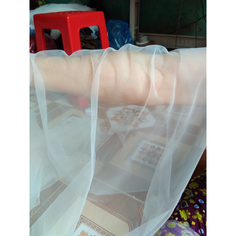 Voan trơn 2-3 lớp dài 1,5m-3m
