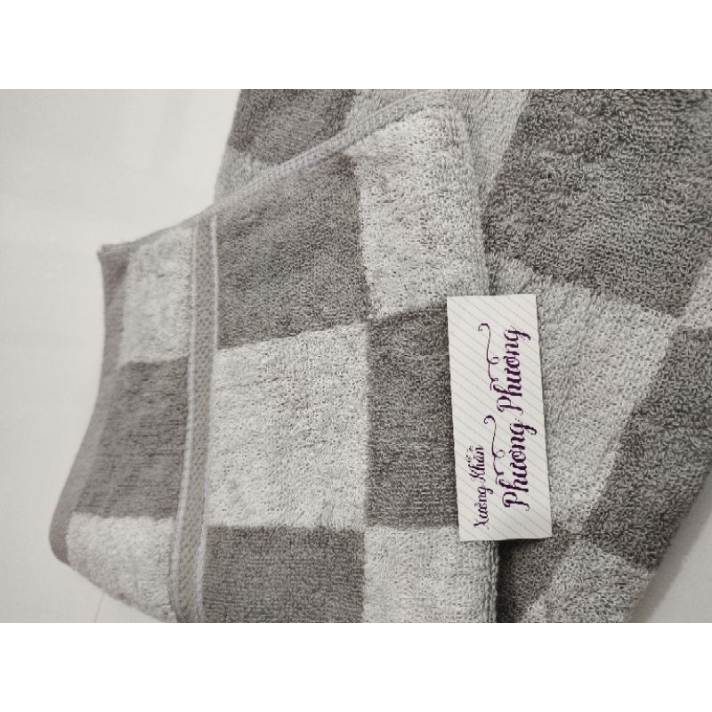 Khăn tắm Cotton cao cấp 60x120, Khăn sợi bông mềm, dày dặn, thấm hút tốt.