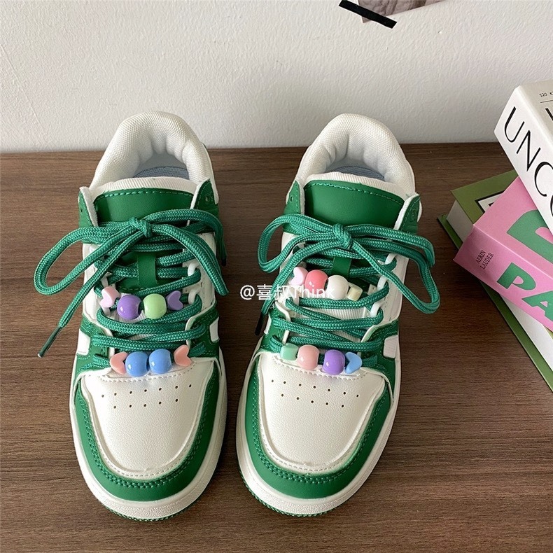 Giày sneaker nữ đế cao nữ sinh dễ thương y2k 2023