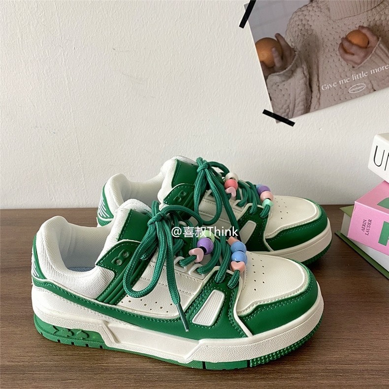 Giày sneaker nữ đế cao nữ sinh dễ thương y2k 2023