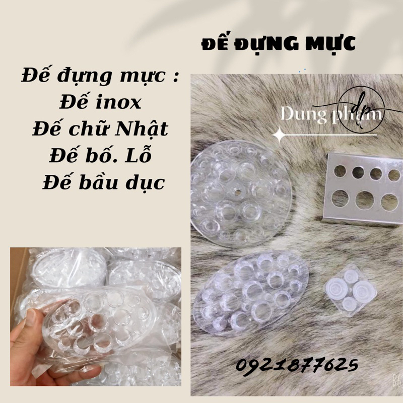 ĐẾ ĐỰNG MỰC PHUN XĂM