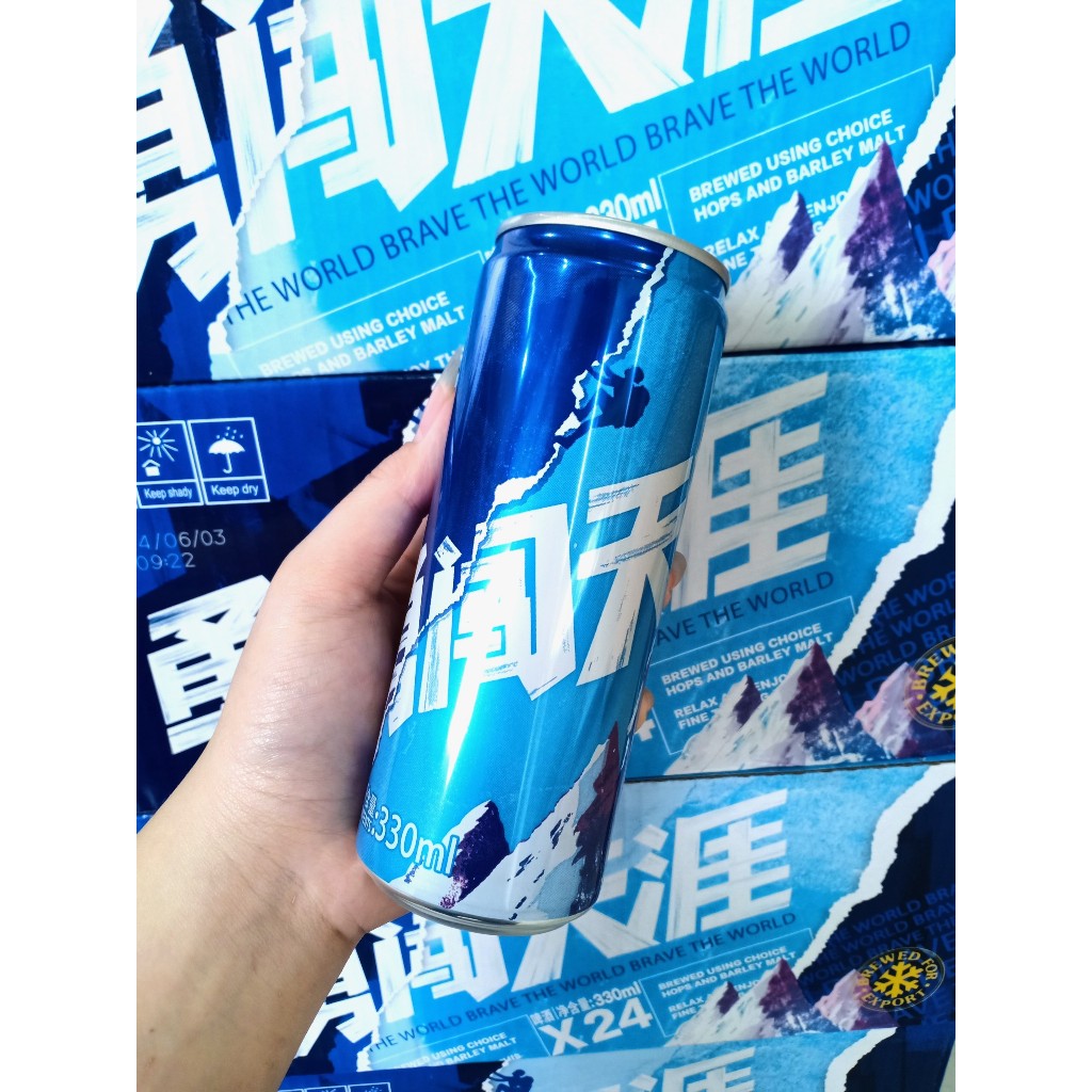 Bia XueHua - Snow beer 330ml | Bia Trung Cao Cấp | Chính Hãng