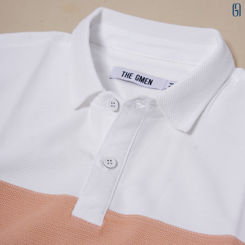 Áo Polo nam kẻ sọc Urban Polo Shirt thiết kế phối màu xen kẽ, 100% cotton, thoáng mát GM THE GMEN ELEGANT EST 2017