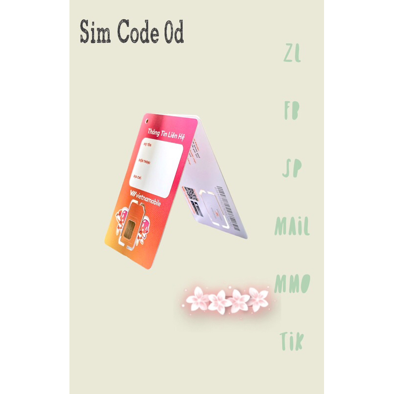 Sim giá rẻ Vietnamobile tạo tài khoản hạn 1 tháng