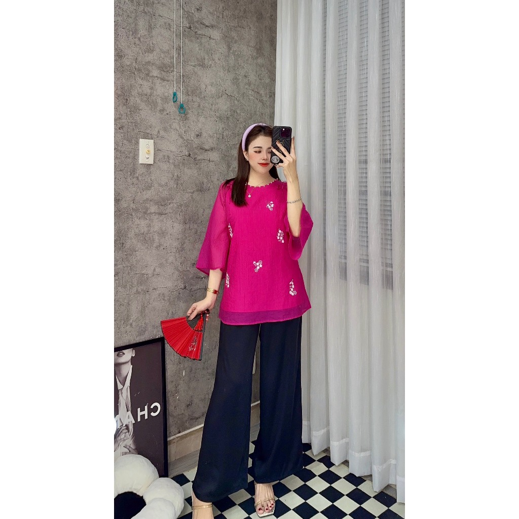 SET LAM TƠ THÊU BIGSIZE - SET ĐI LỄ