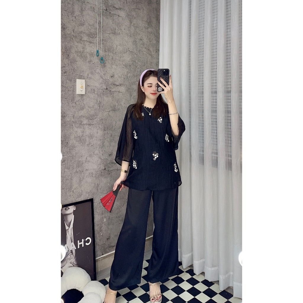 SET LAM TƠ THÊU BIGSIZE - SET ĐI LỄ