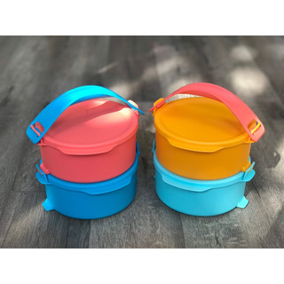 Bộ hộp cơm Small Round Click To Go Màu mới