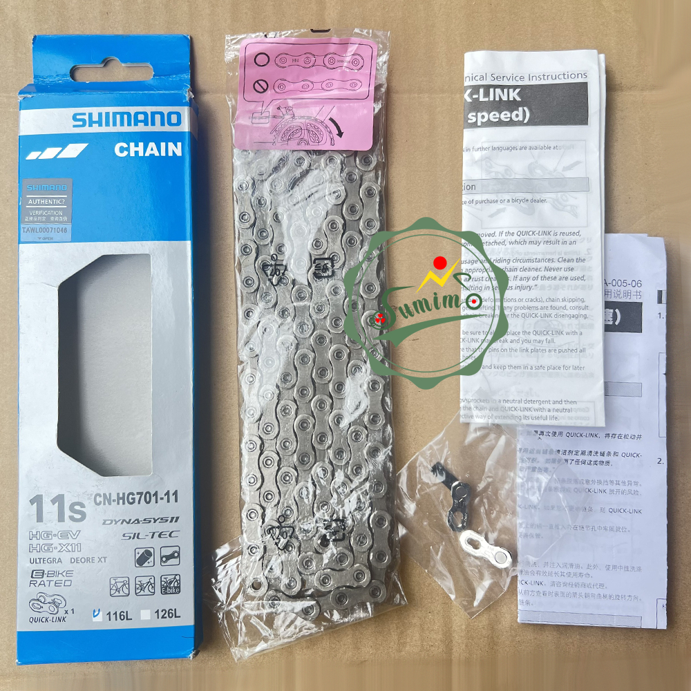 Sên xe đạp SHIMANO Japan full box chính hãng