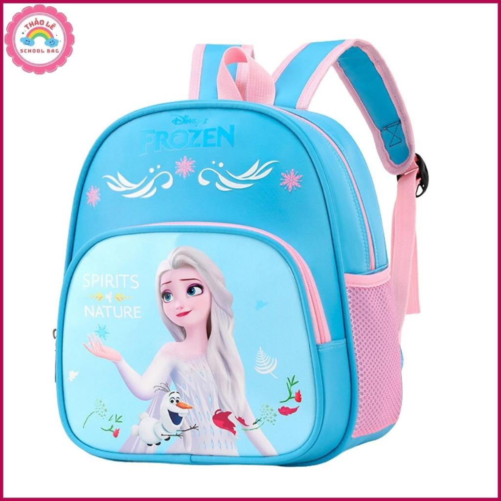 Balo cho bé mẫu giáo , mầm non , cặp trẻ em đi học 1-6 tuổi hình người nhện siêu nhân elsa kitty lol công chúa TL2312