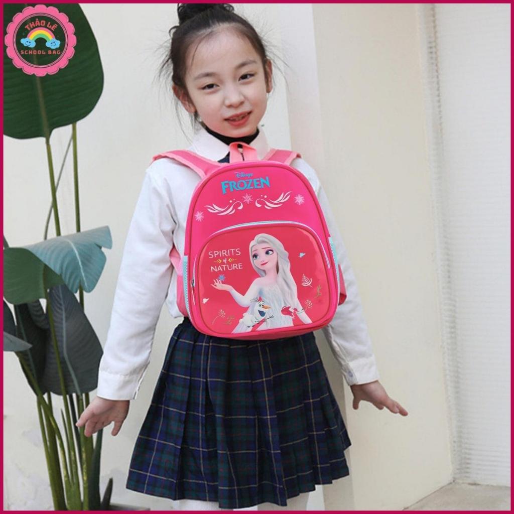 Balo cho bé mẫu giáo , mầm non , cặp trẻ em đi học 1-6 tuổi hình người nhện siêu nhân elsa kitty lol công chúa TL2312