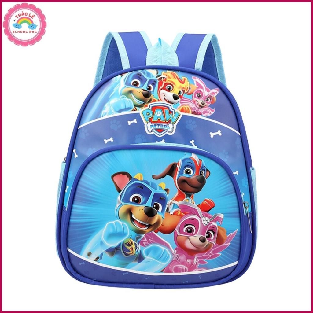 Balo cho bé mẫu giáo , mầm non , cặp trẻ em đi học 1-6 tuổi hình người nhện siêu nhân elsa kitty lol công chúa TL2312