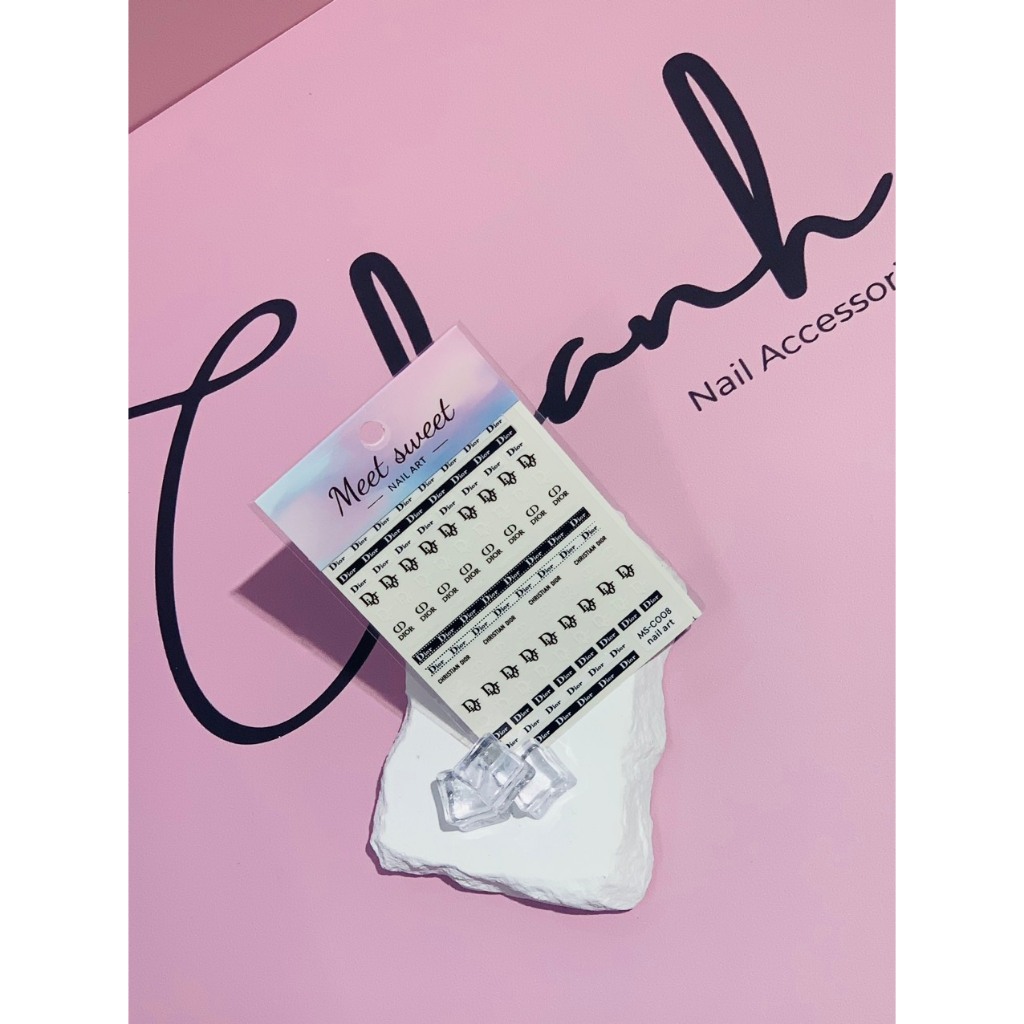 STICKER, STICK DÁN MÓNG SIÊU XINH, HÌNH DÁN MÓNG TAY