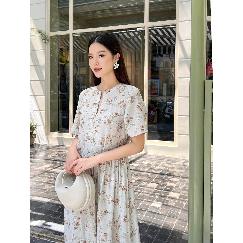 Đầm lụa baby doll Mauve Doll dress