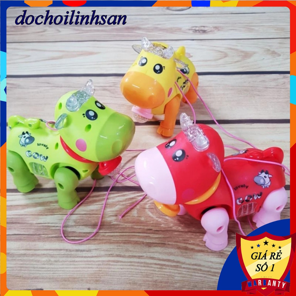 Đồ Chơi Con Vật Pin Nhạc, Di Chuyển Đèn Sáng Cho Bé